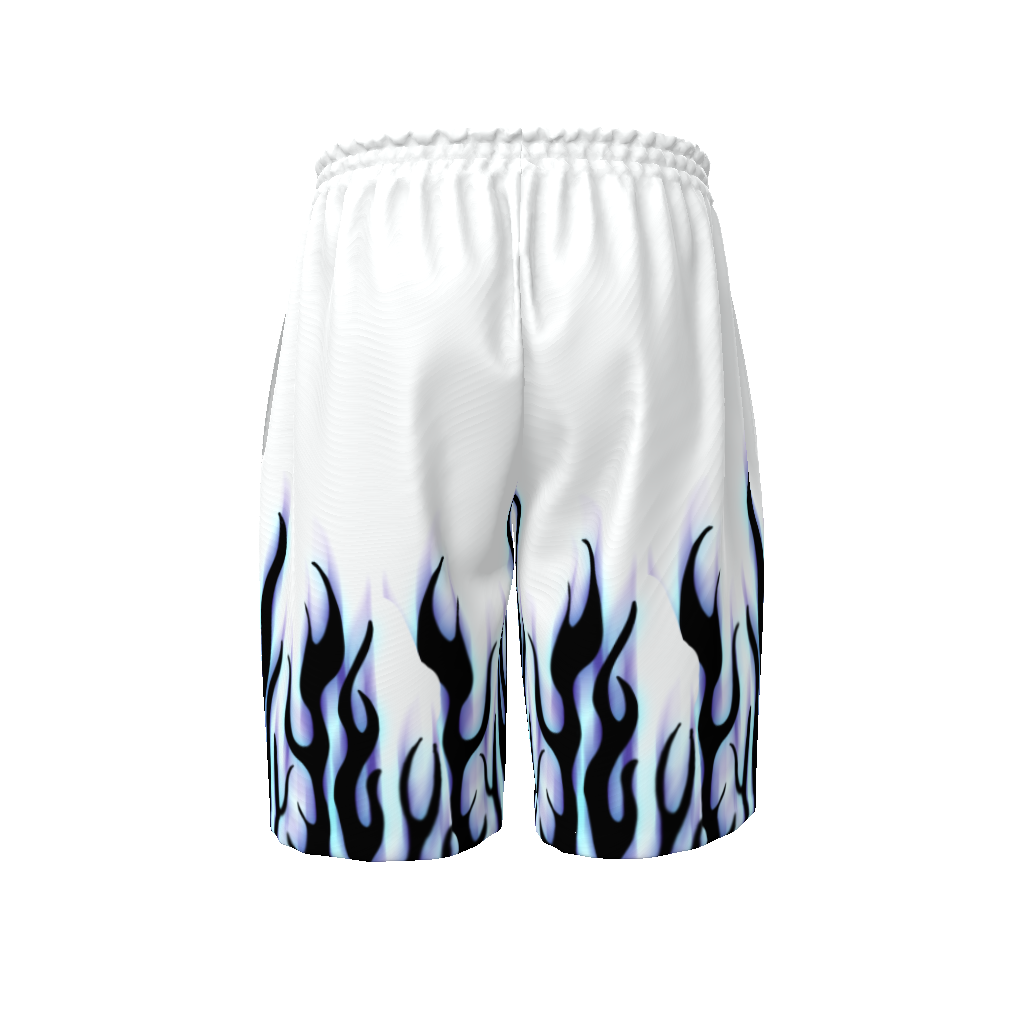 Black Amplify Fire Shorts