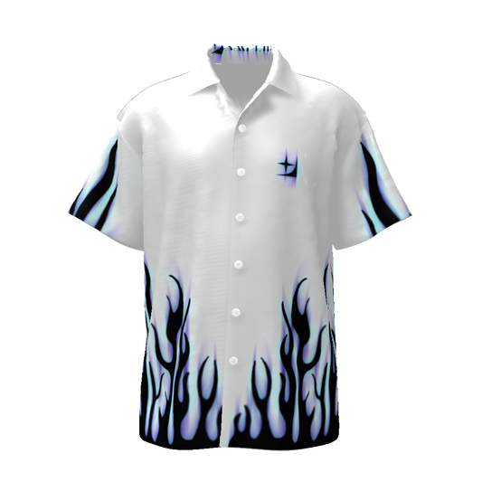 Black Amplify Fire Collar Shirt